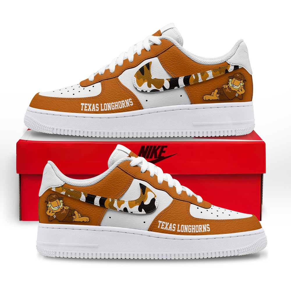 Texas Longhorns – Premium NCAA Only Show Up AF1 Shoes – Limited Edition TTH190512