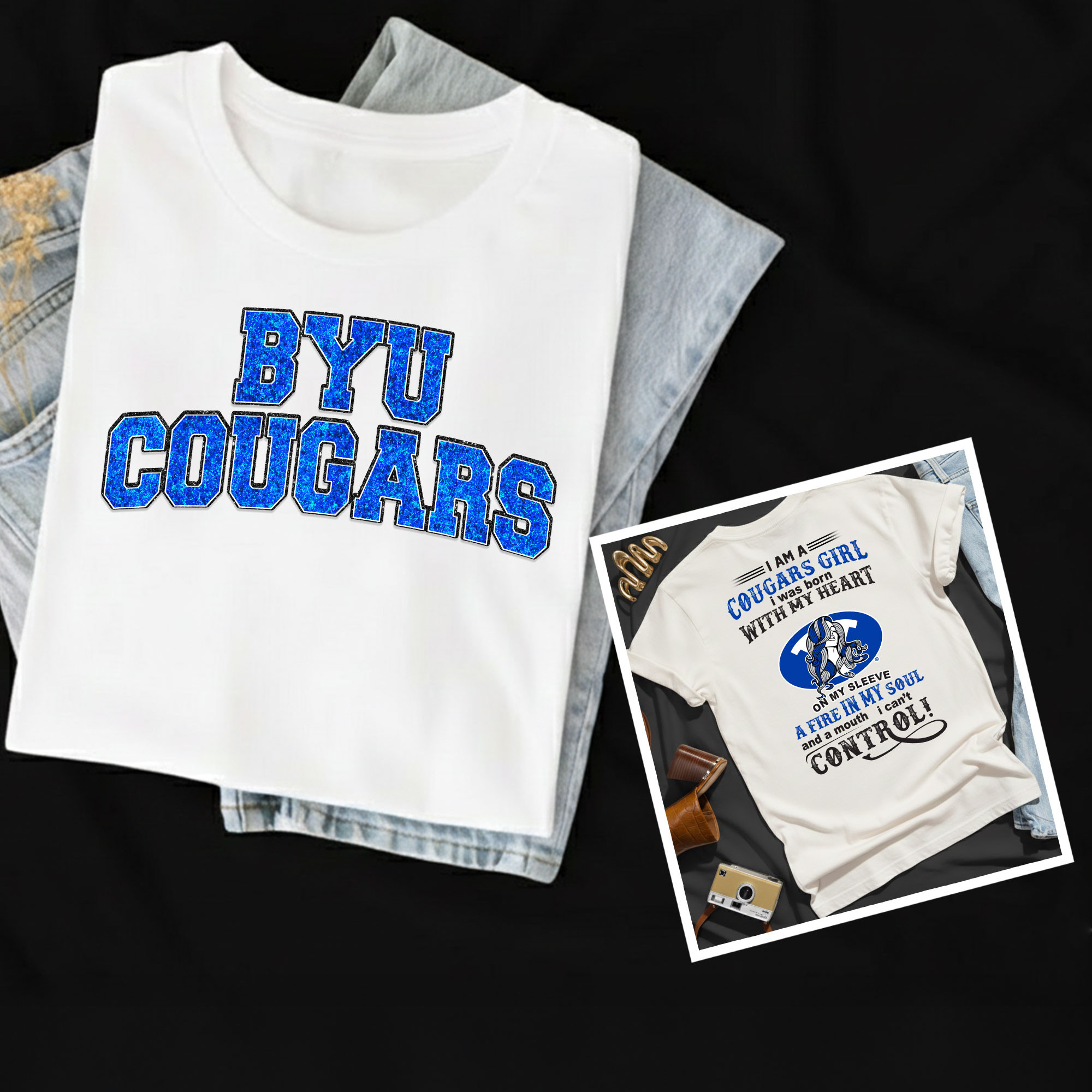 BYU Cougars | Premium NCAA Girl Fan 3D Shirt TTH2105211