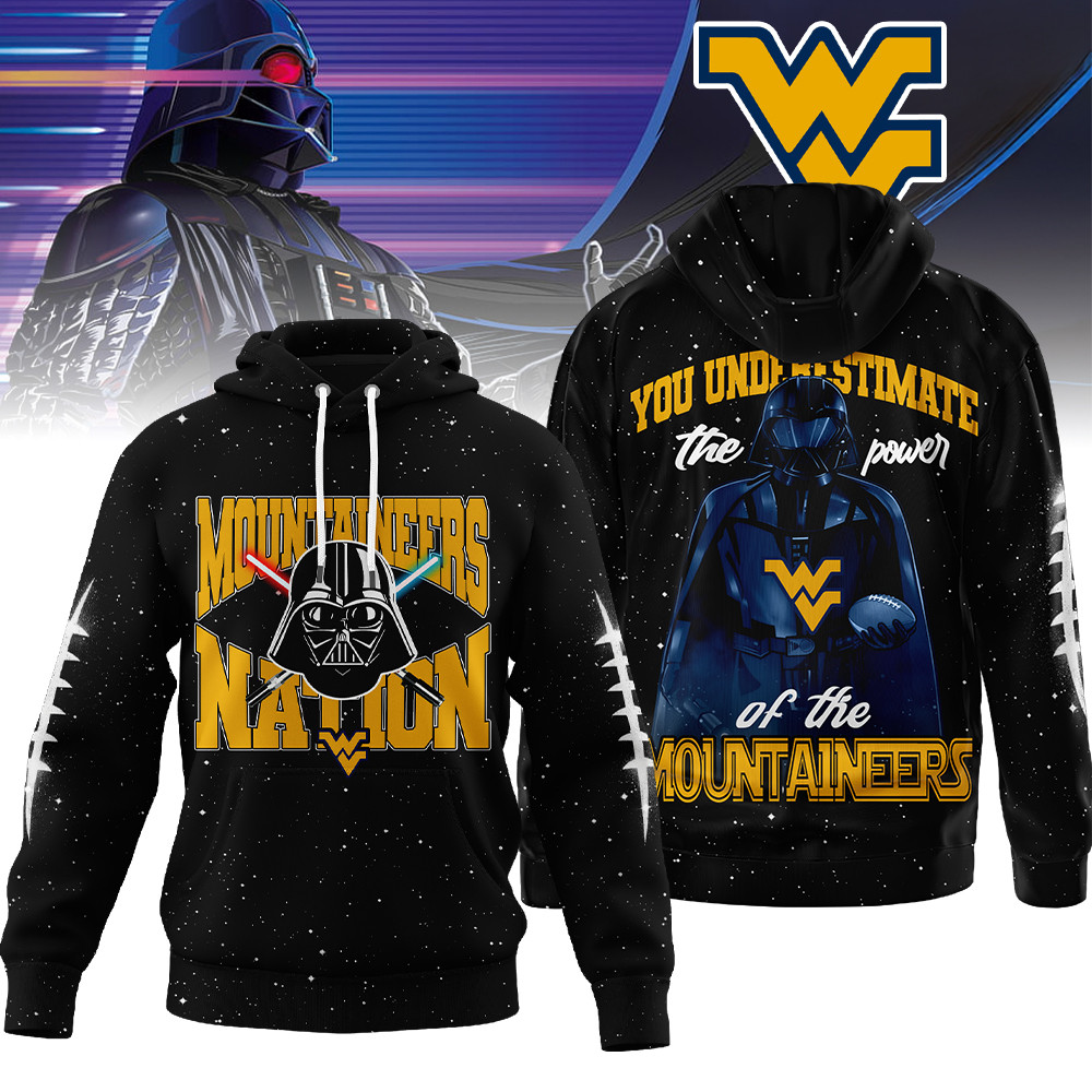 West Virginia Mountaineers | Premium NCAA Darth Vader Limited Edition Hoodie TTH2105122 - Image 2