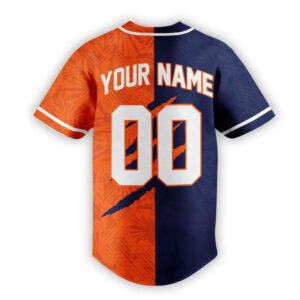 Auburn Tigers | Premium NCAA Special Split Colors Fan Jersey TTH2105121