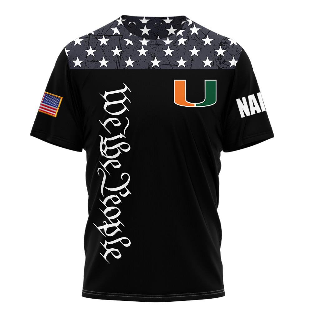 Miami Hurricanes | Premium NCAA We The People T-Shirt TTH2105154