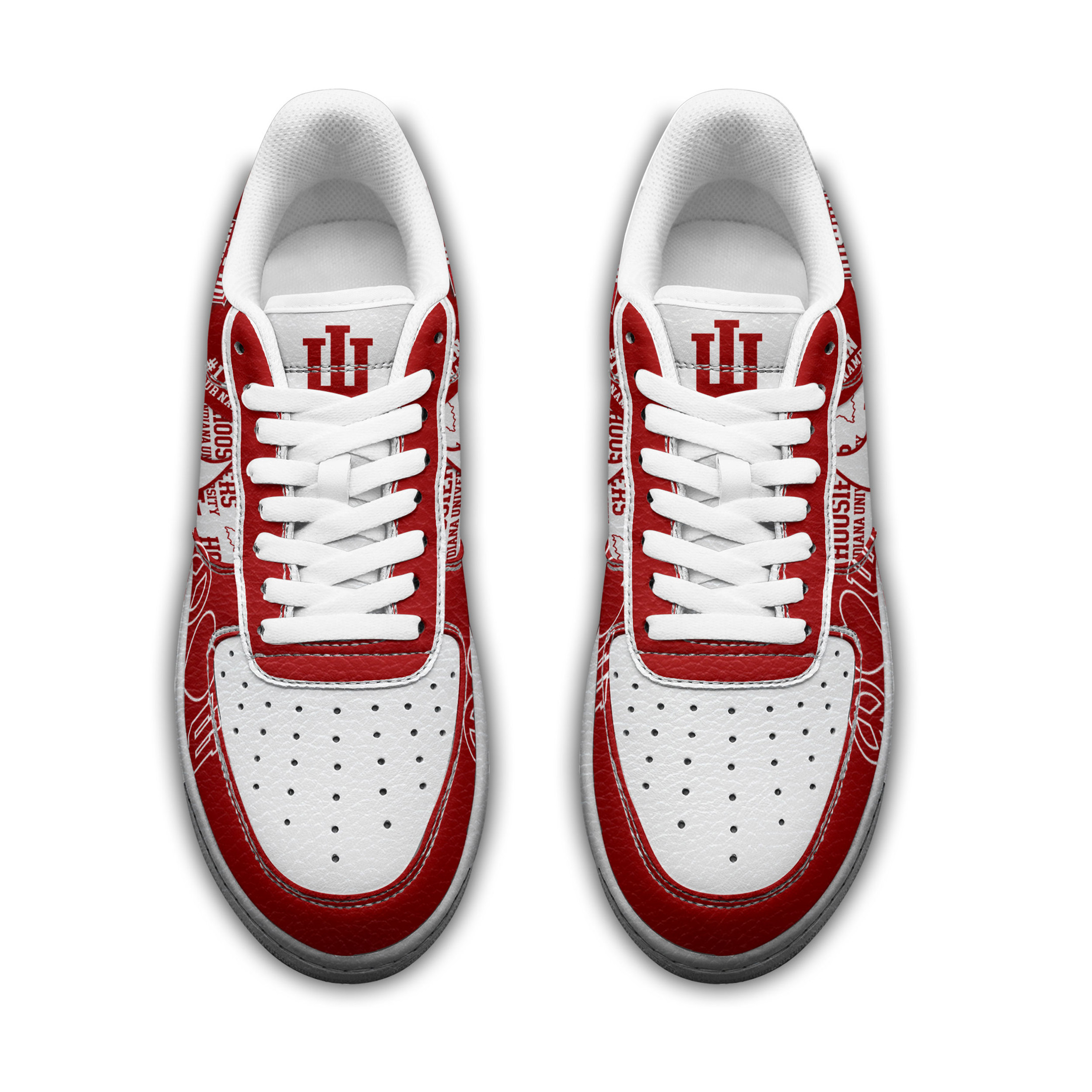 Indiana Hoosiers – Premium NCAA 2026 CFP National Champions Limited Edition AF1 Shoes – Gift for Fans - Image 4
