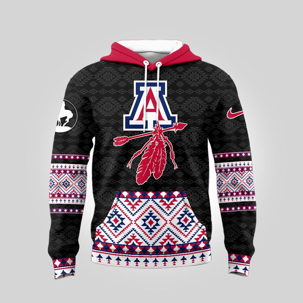 Arizona Wildcats | Premium NCAA Trail of Tears Awareness 3D Hoodie TTH2105125