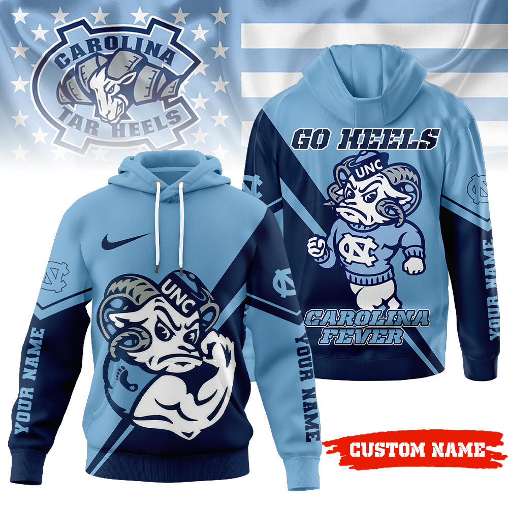 North Carolina Tar Heels | Premium NCAA Duo Color Hoodie TTH2105147 - Image 2