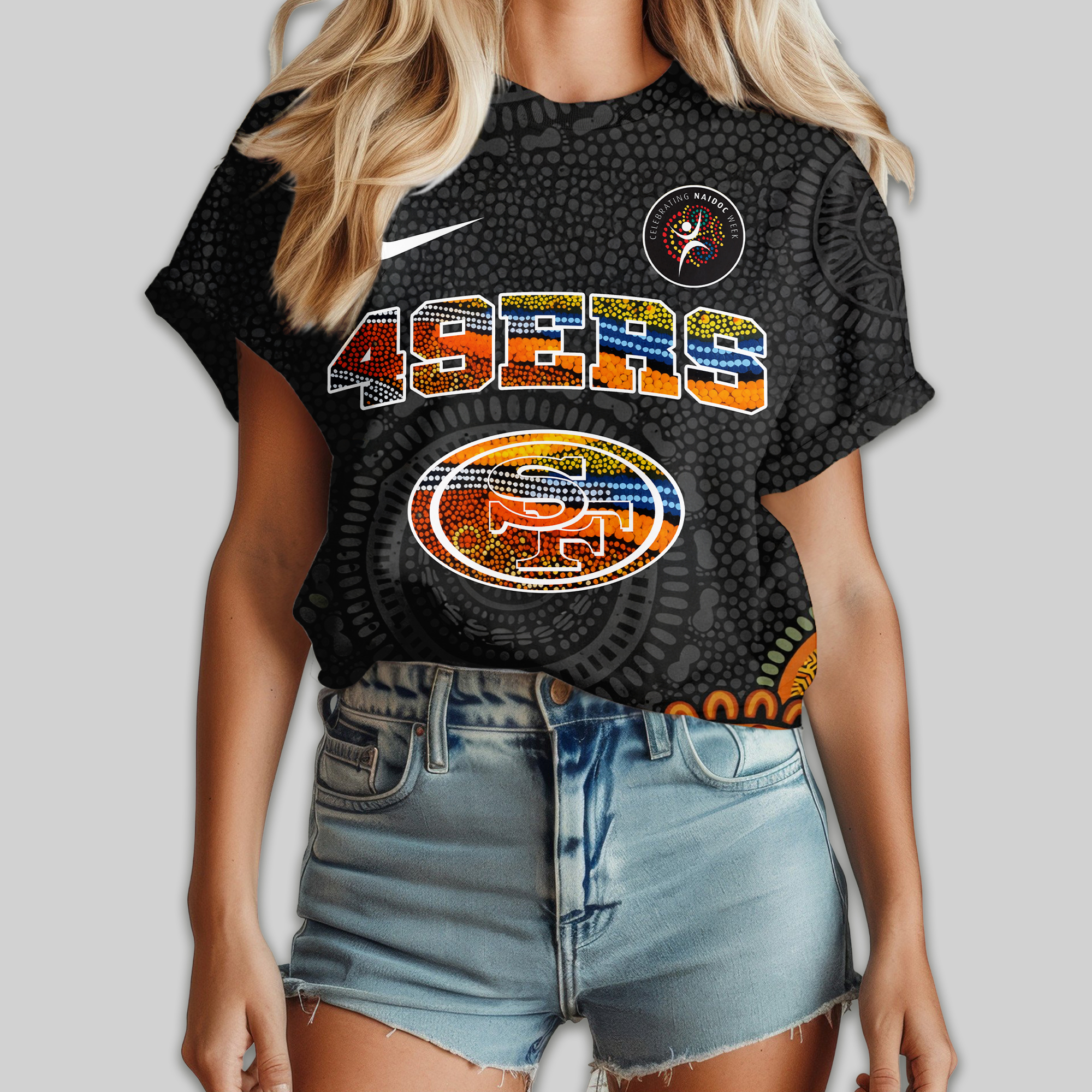 San Francisco 49ers | Premium NFL Naidoc Week 2026 Women Shirt TTH2105138 - Image 3