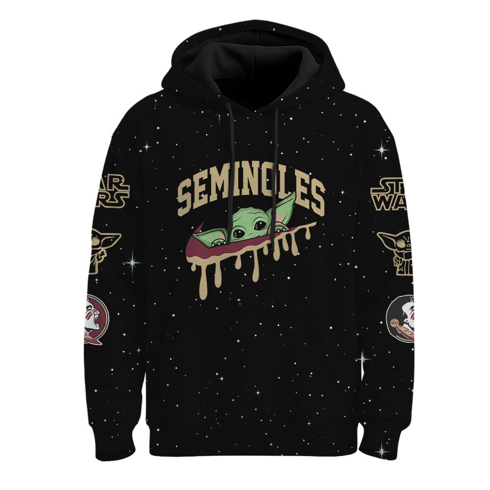 Florida State Seminoles | Premium NCAA Baby Yoda Hoodie TTH2105157