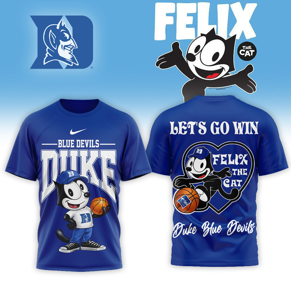 Duke Blue Devils | Premium NCAA Hoop Felix Classic 3D Shirt TTH210588 - Image 2