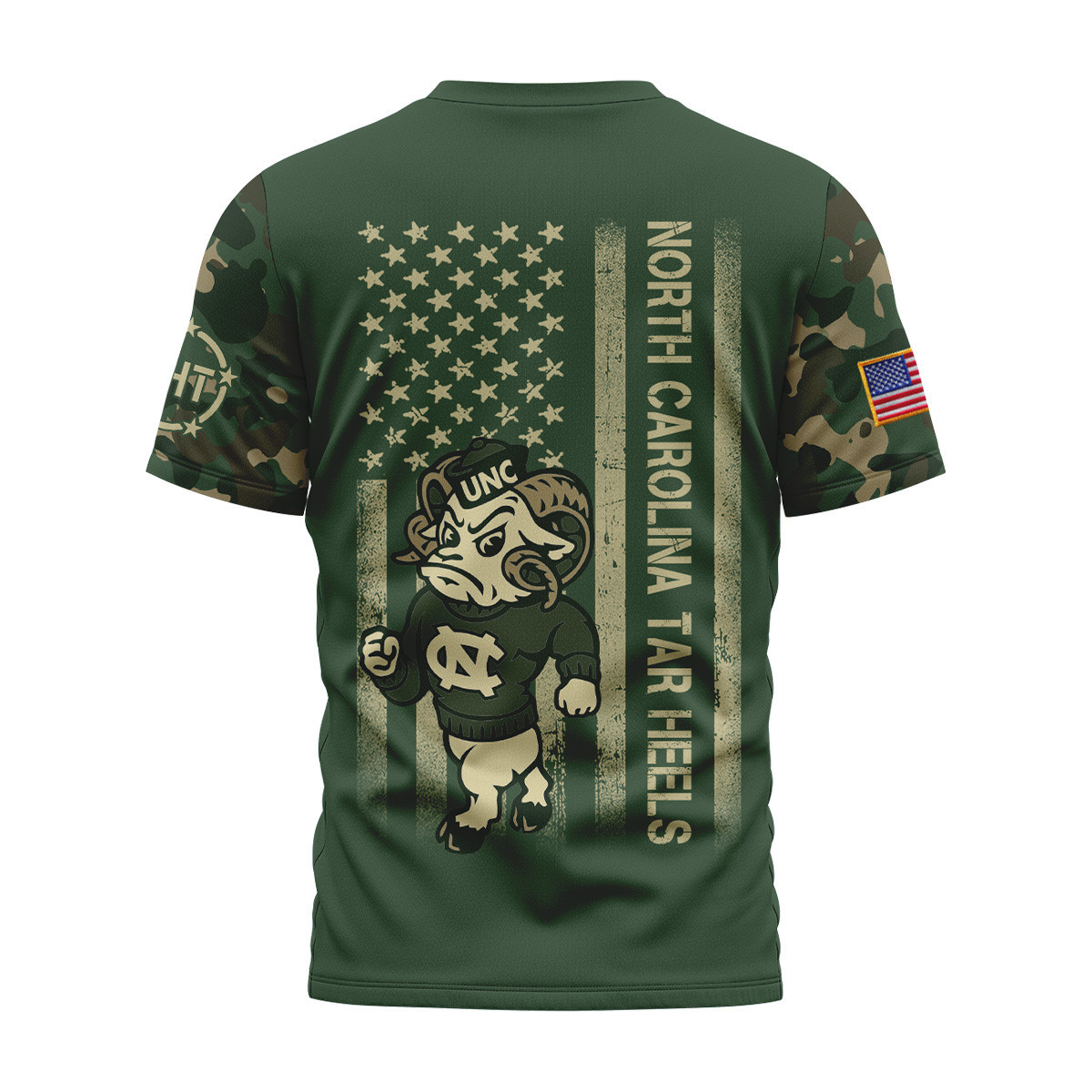North Carolina Tar Heels | Premium NCAA Veteran T-Shirt TTH2105174 - Image 2