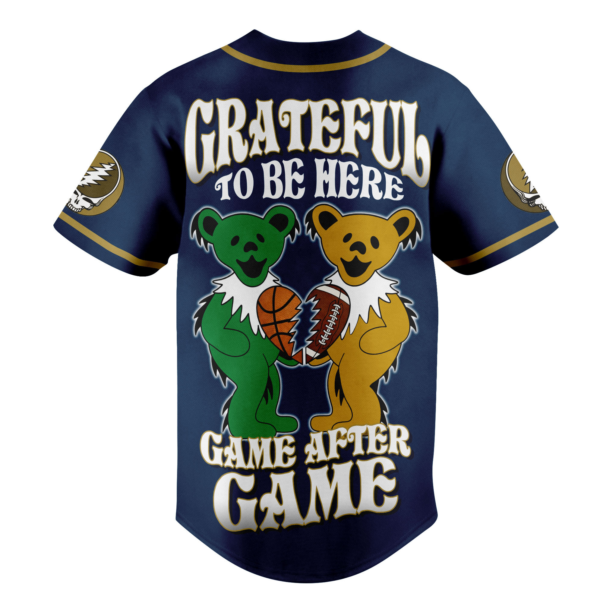 Notre Dame Fighting Irish | Premium College Grateful Sports Jersey TTH2105107 - Image 3