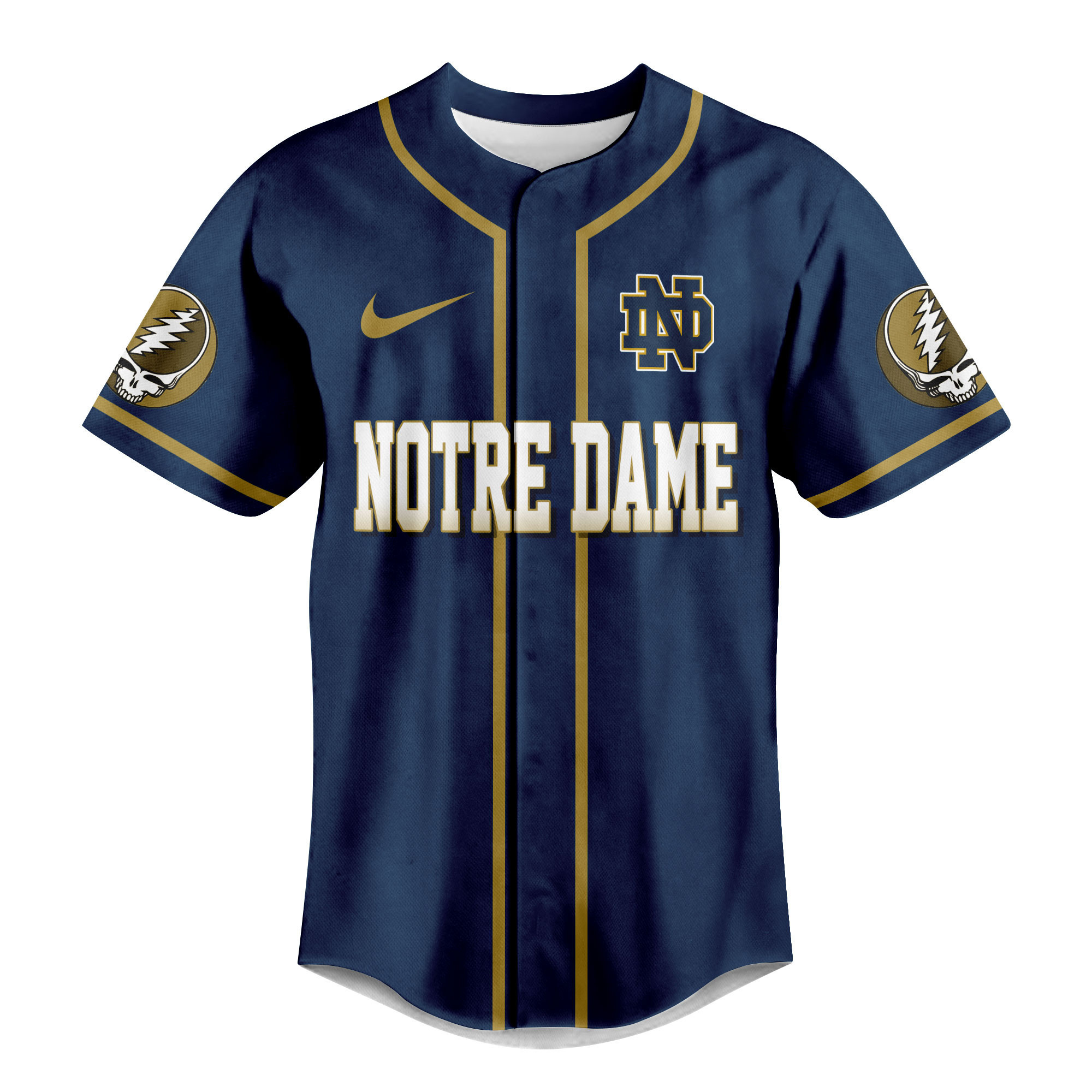 Notre Dame Fighting Irish | Premium College Grateful Sports Jersey TTH2105107 - Image 4