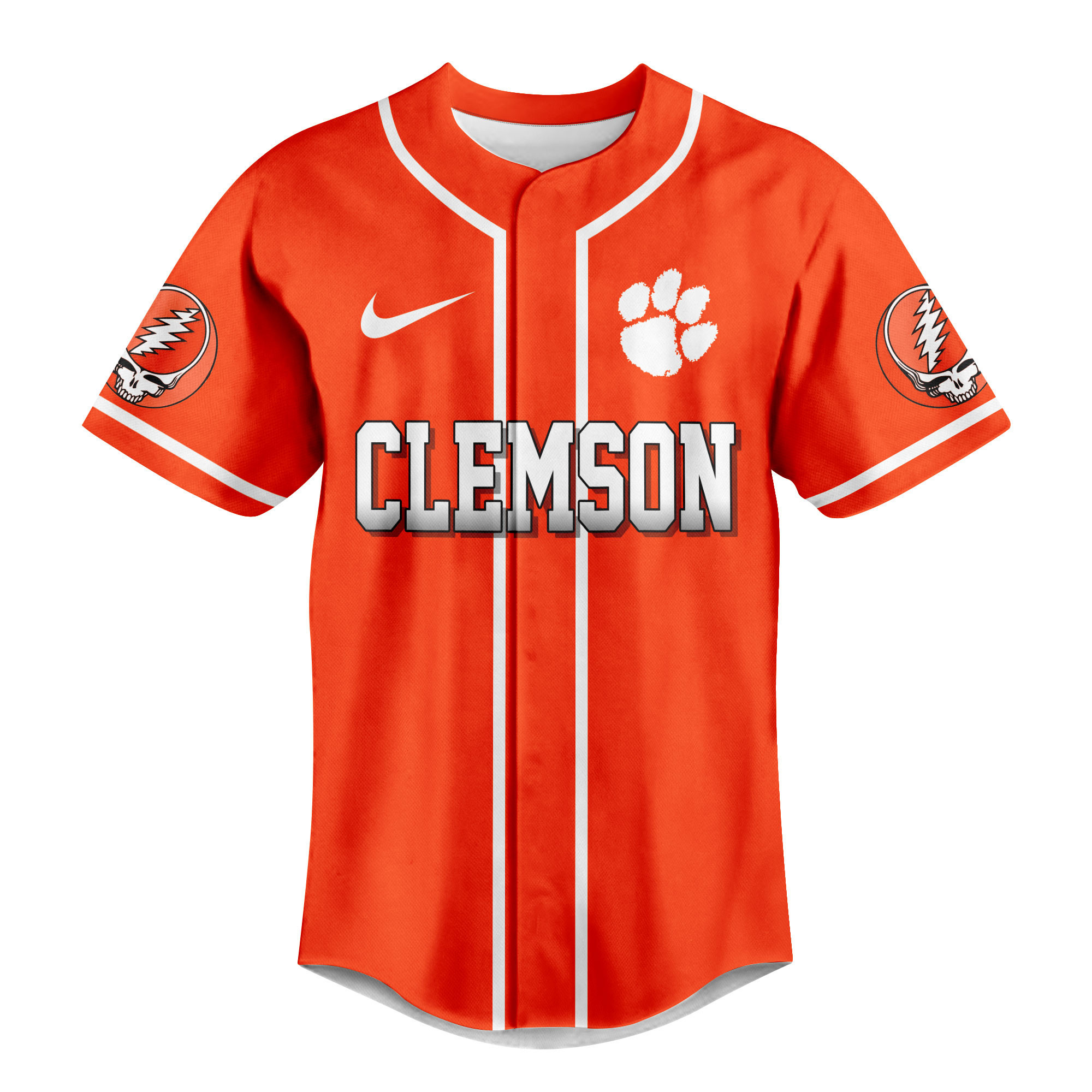 Clemson Tigers | Premium College Grateful Sports Jersey TTH2105107 - Image 3