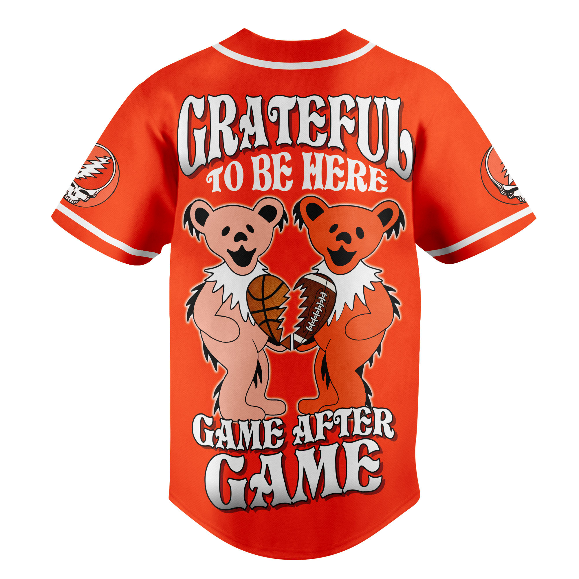 Clemson Tigers | Premium College Grateful Sports Jersey TTH2105107 - Image 4