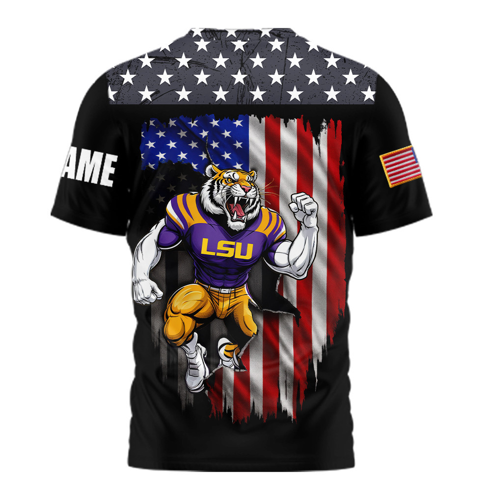 LSU Tigers | Premium NCAA We The People T-Shirt TTH2105154 - Image 2