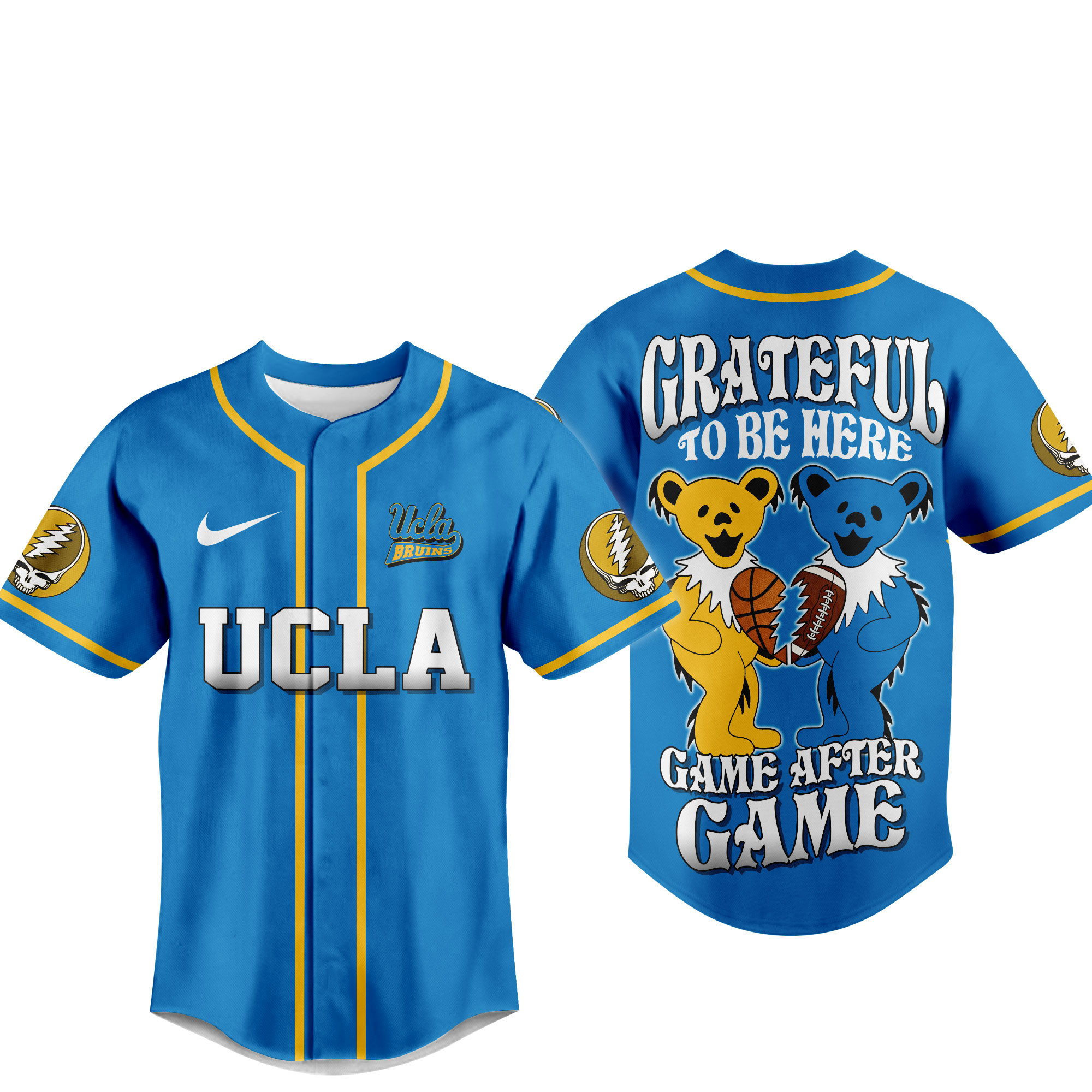 UCLA Bruins | Premium College Grateful Sports Jersey TTH2105107