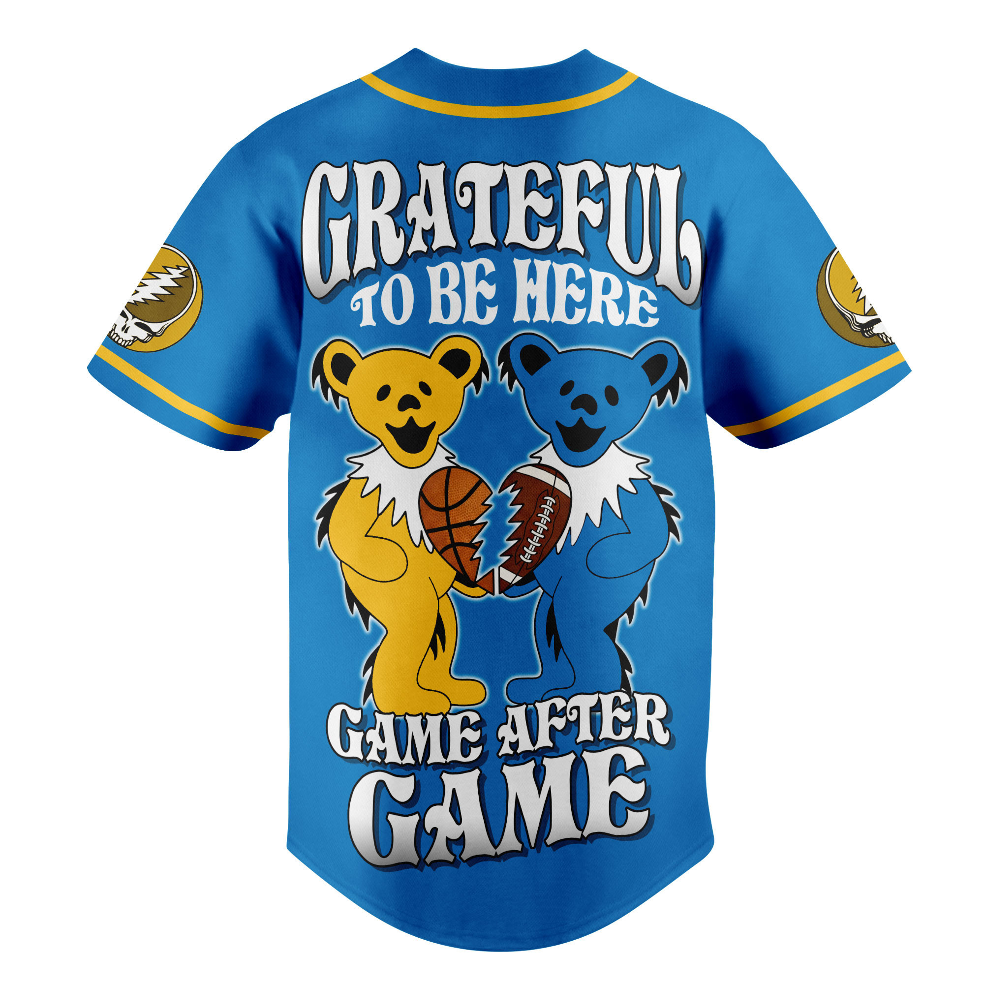 UCLA Bruins | Premium College Grateful Sports Jersey TTH2105107 - Image 4