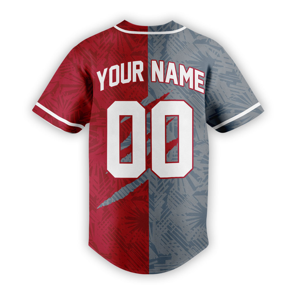 Alabama Crimson Tide | Premium NCAA Special Split Colors Fan Jersey TTH2105121