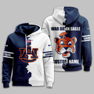 Auburn Tigers | Premium NCAA Warrior Spirit Personalized Hoodie TTH2105170