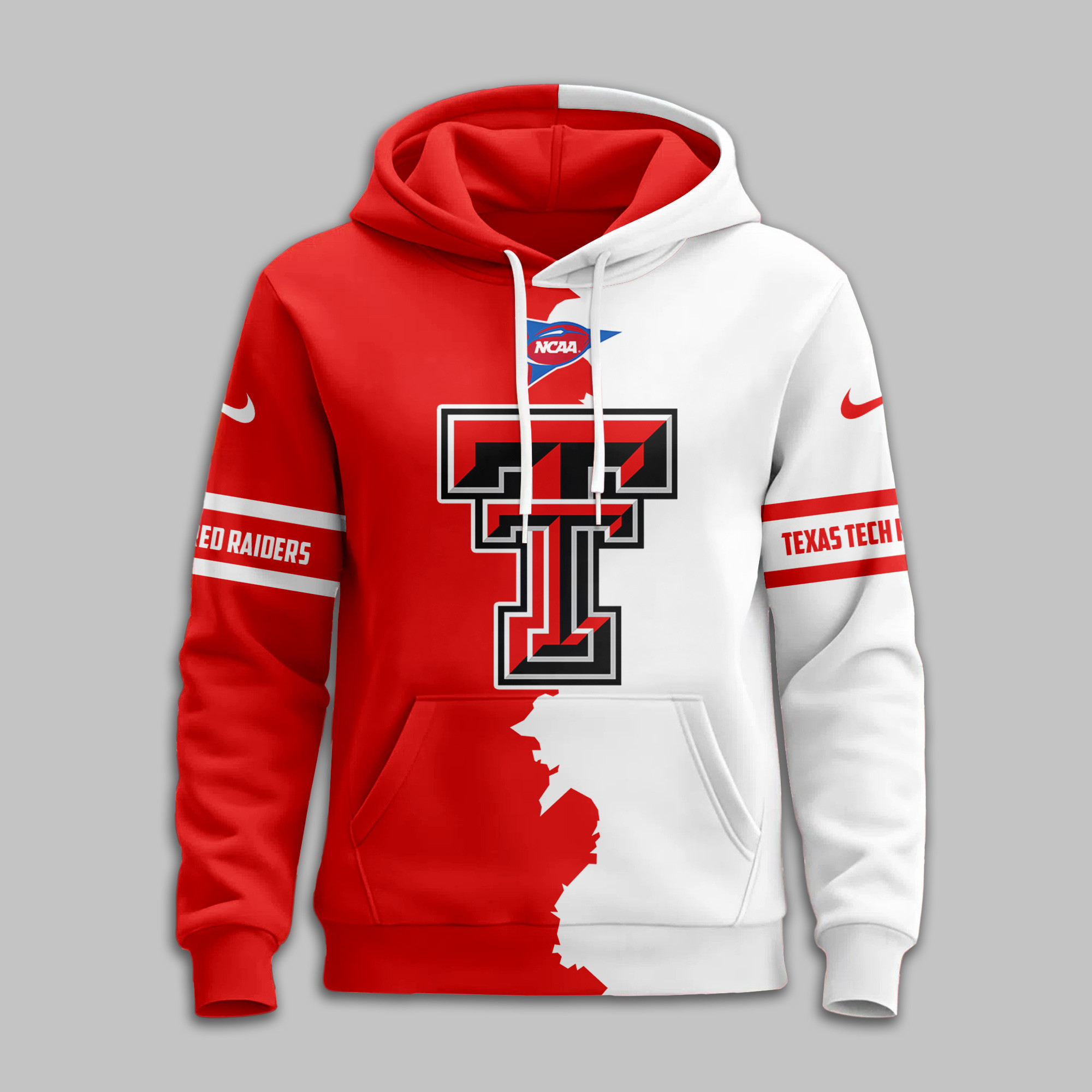 Texas Tech Red Raiders | Premium NCAA Warrior Spirit Personalized Hoodie TTH2105170 - Image 2