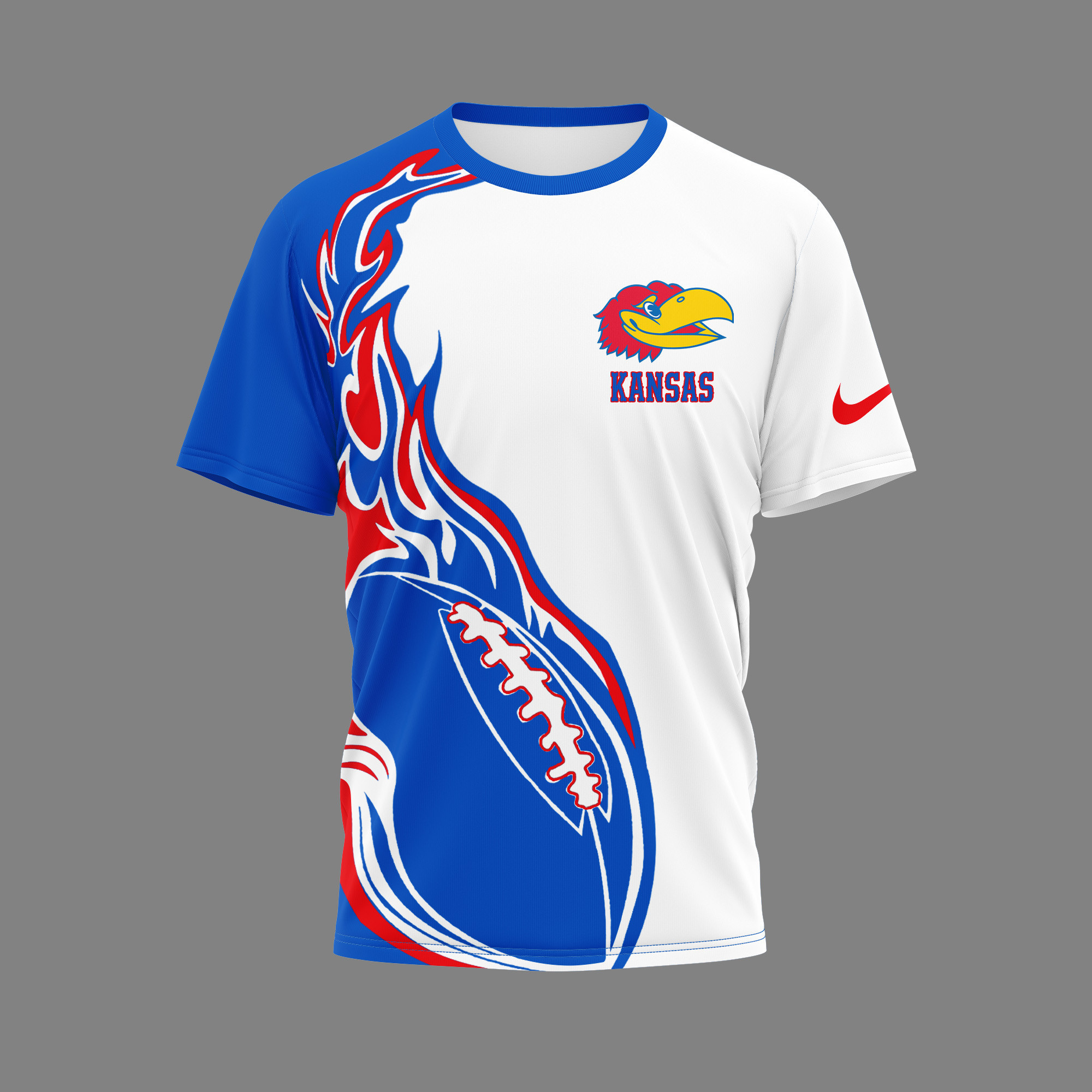 Kansas Jayhawks | Premium NCAA They Not Like US Mascot Shirt TTH2105132 - Image 2