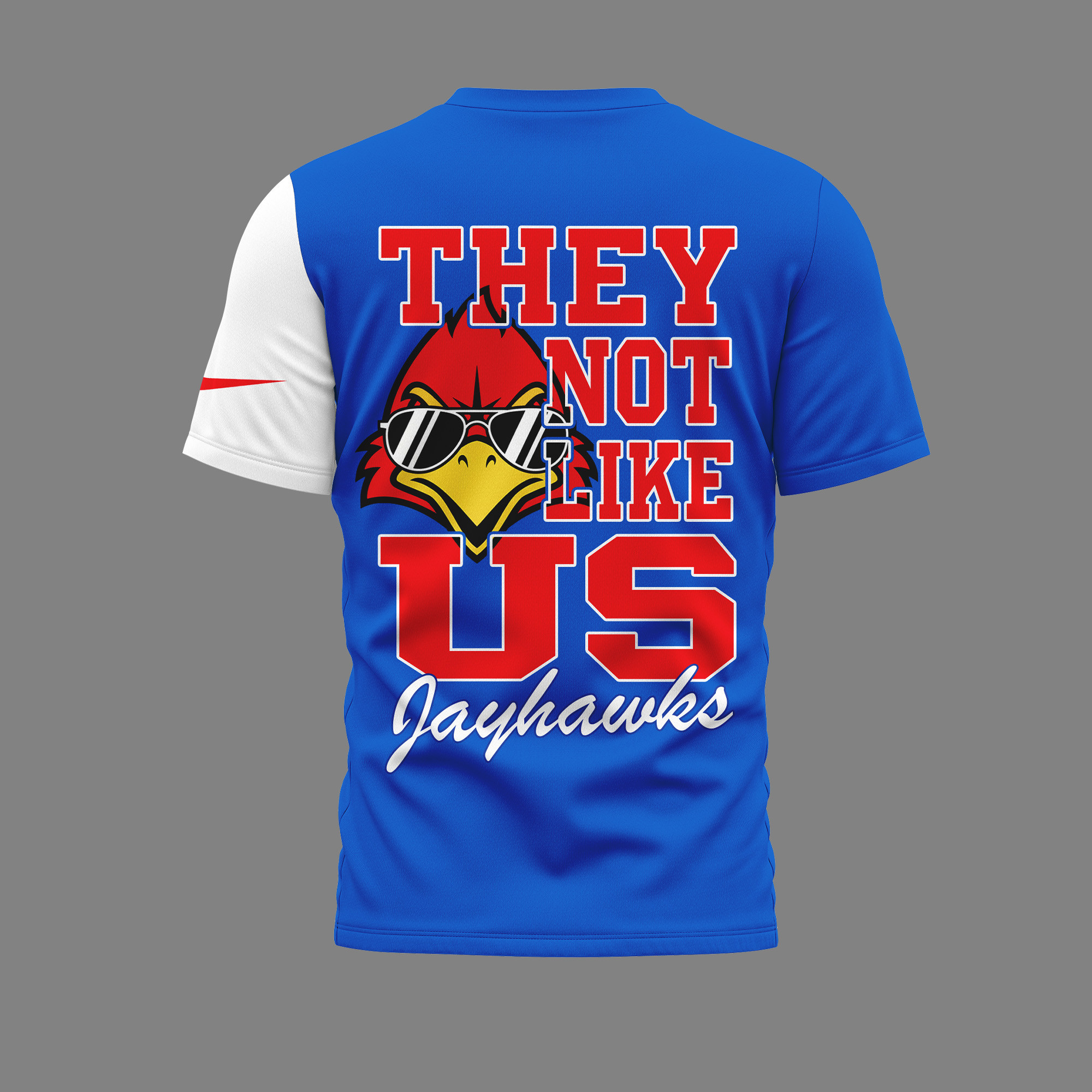 Kansas Jayhawks | Premium NCAA They Not Like US Mascot Shirt TTH2105132