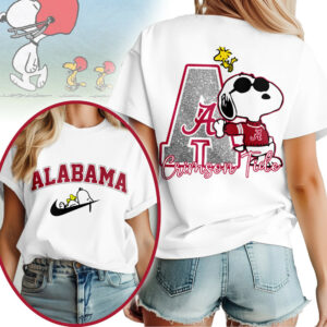 Alabama Crimson Tide | Premium NCAA Snoopy T-Shirt TTH2105182