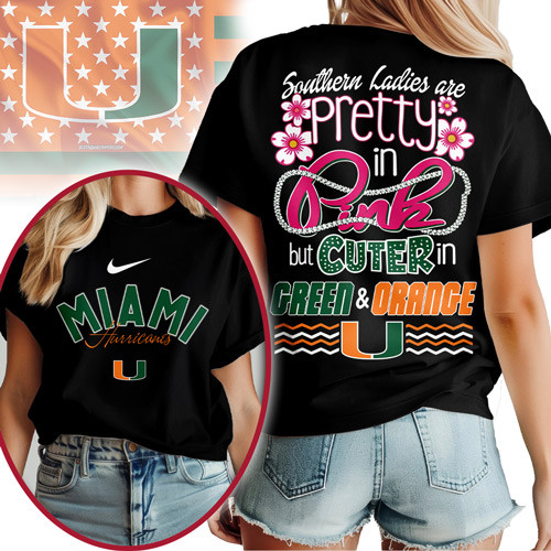 Miami Hurricanes | Premium NCAA Team Color Pride T-Shirt TTH2105128 - Image 2