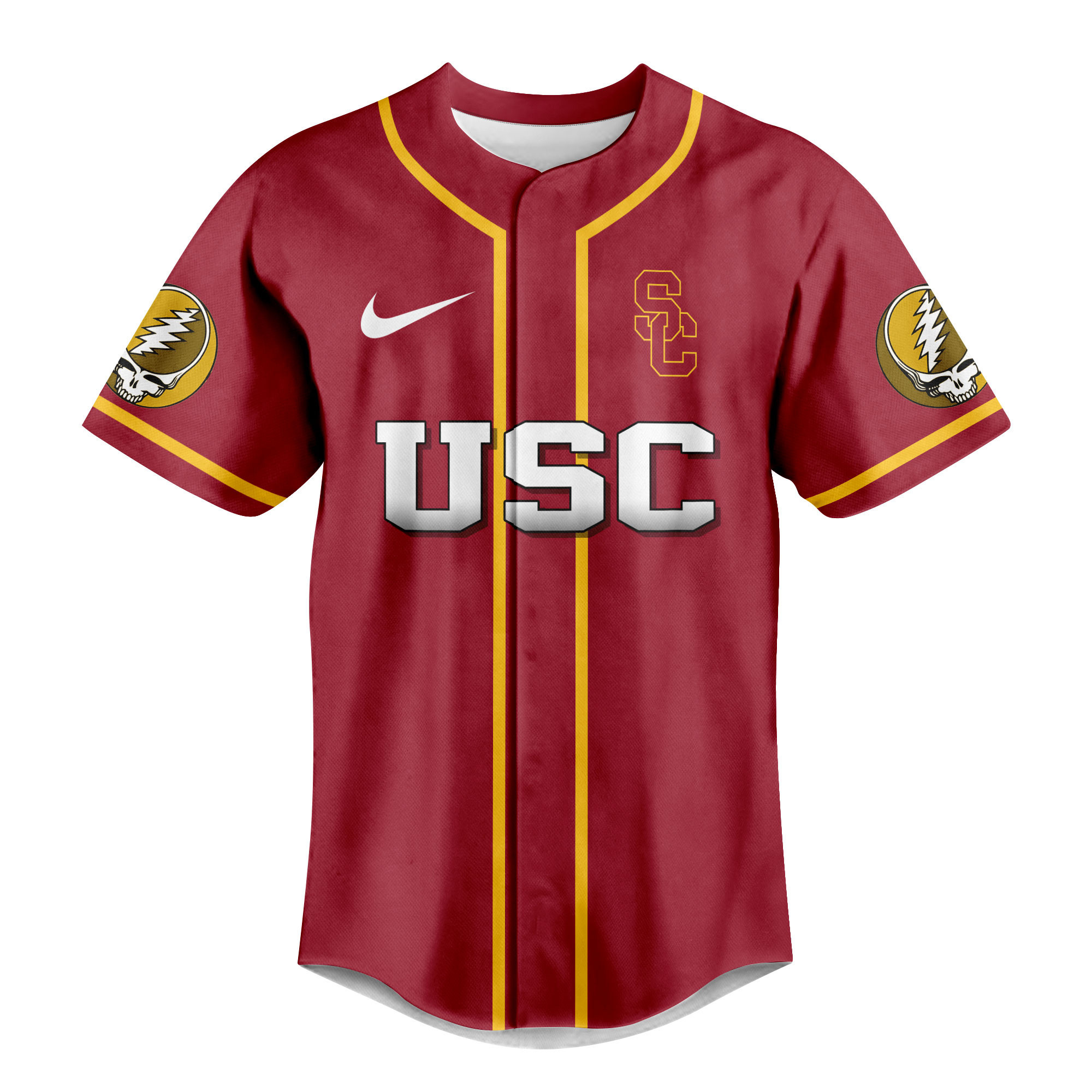 USC Trojans | Premium College Grateful Sports Jersey TTH2105107 - Image 3