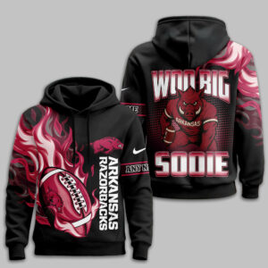 Arkansas Razorbacks | Premium NCAA Victory Flame Personalized Hoodie TTH2105116