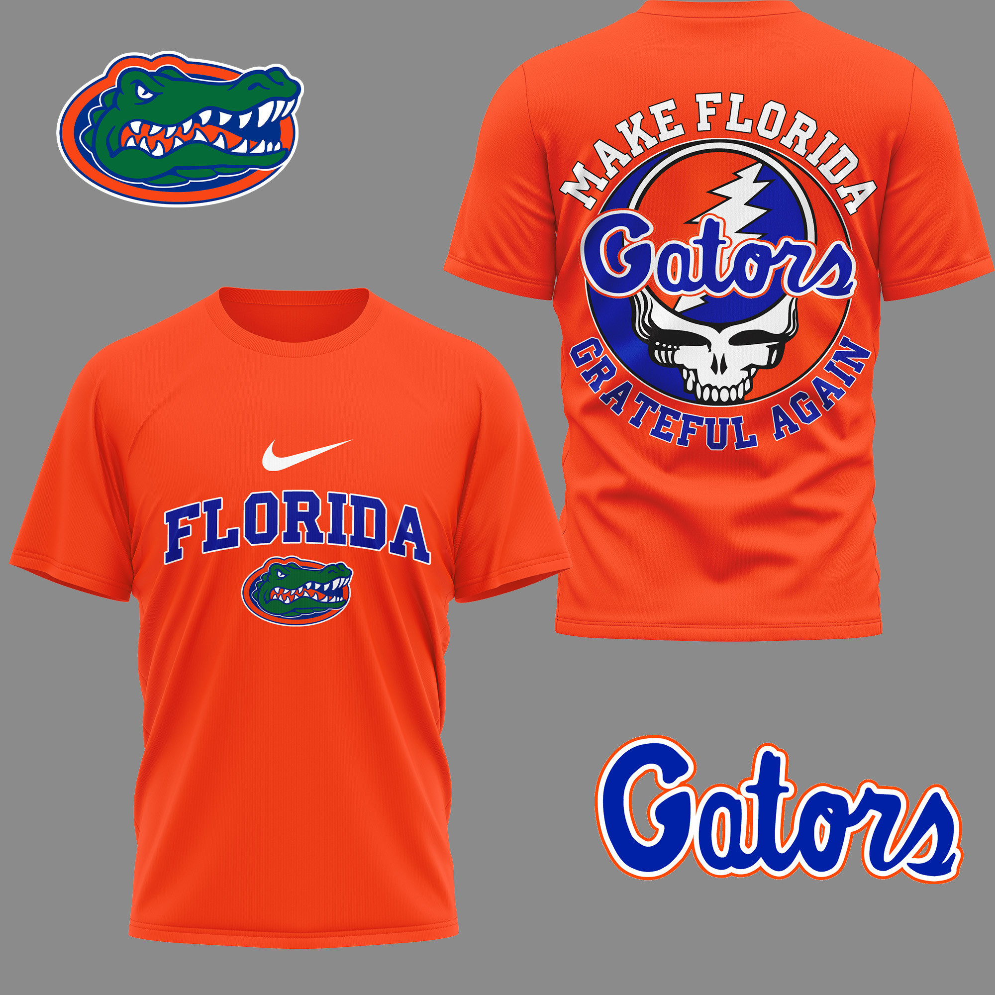 Florida Gators | Premium Grateful Game Day 3D Shirt TTH210591 - Image 2