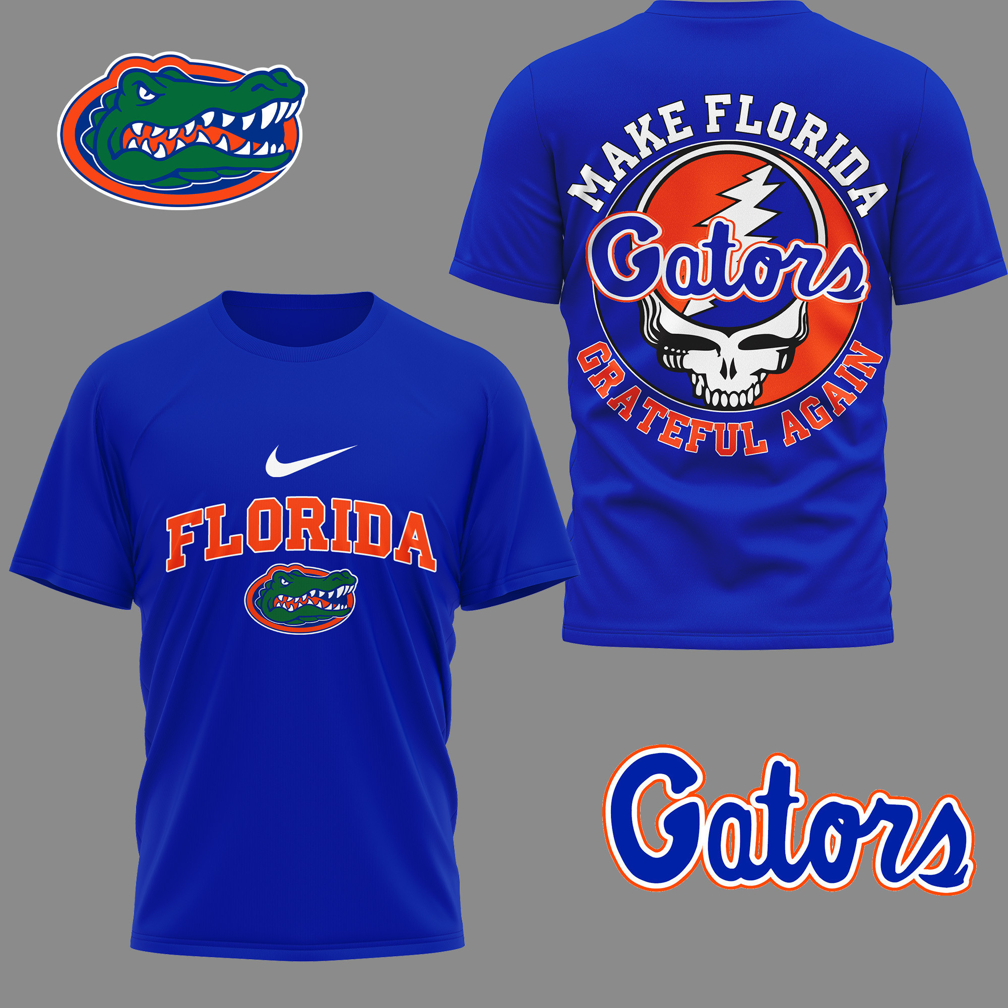 Florida Gators | Premium Grateful Game Day 3D Shirt TTH210591 - Image 3