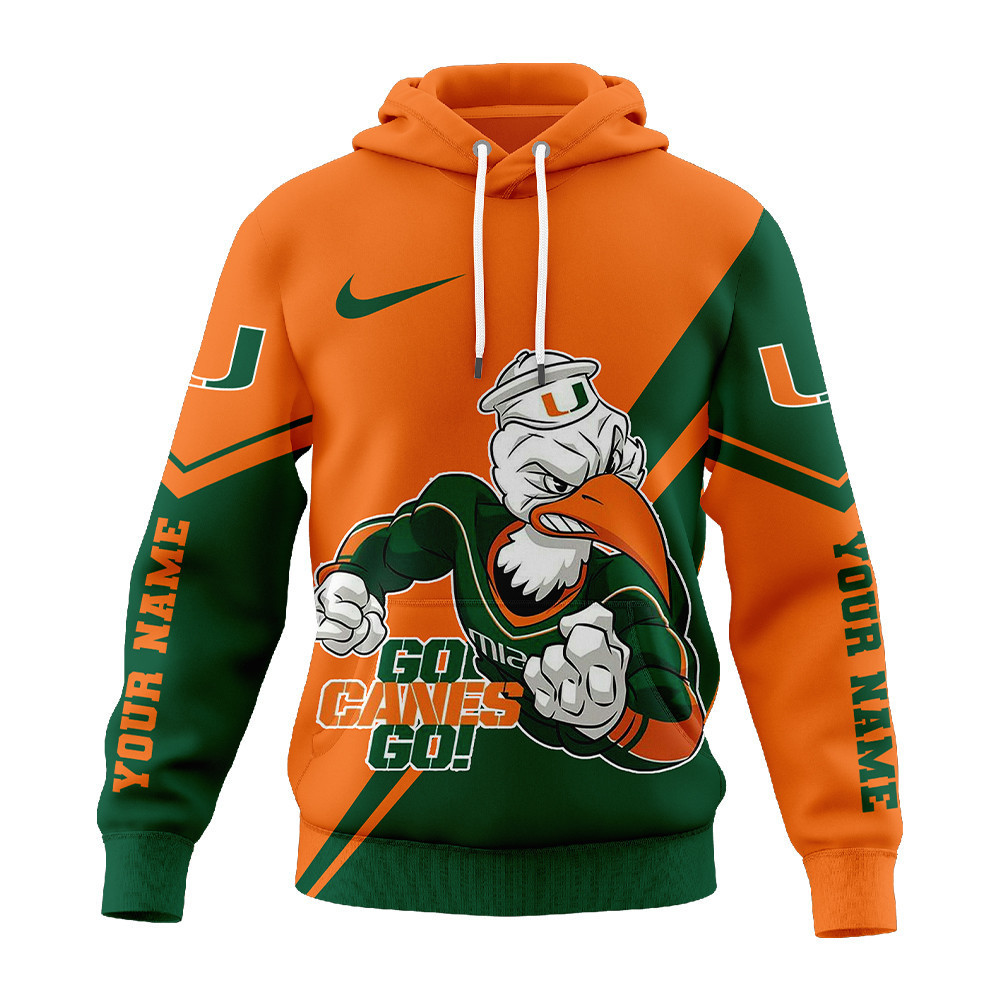 Miami Hurricanes | Premium NCAA Duo Color Hoodie TTH2105147 - Image 3