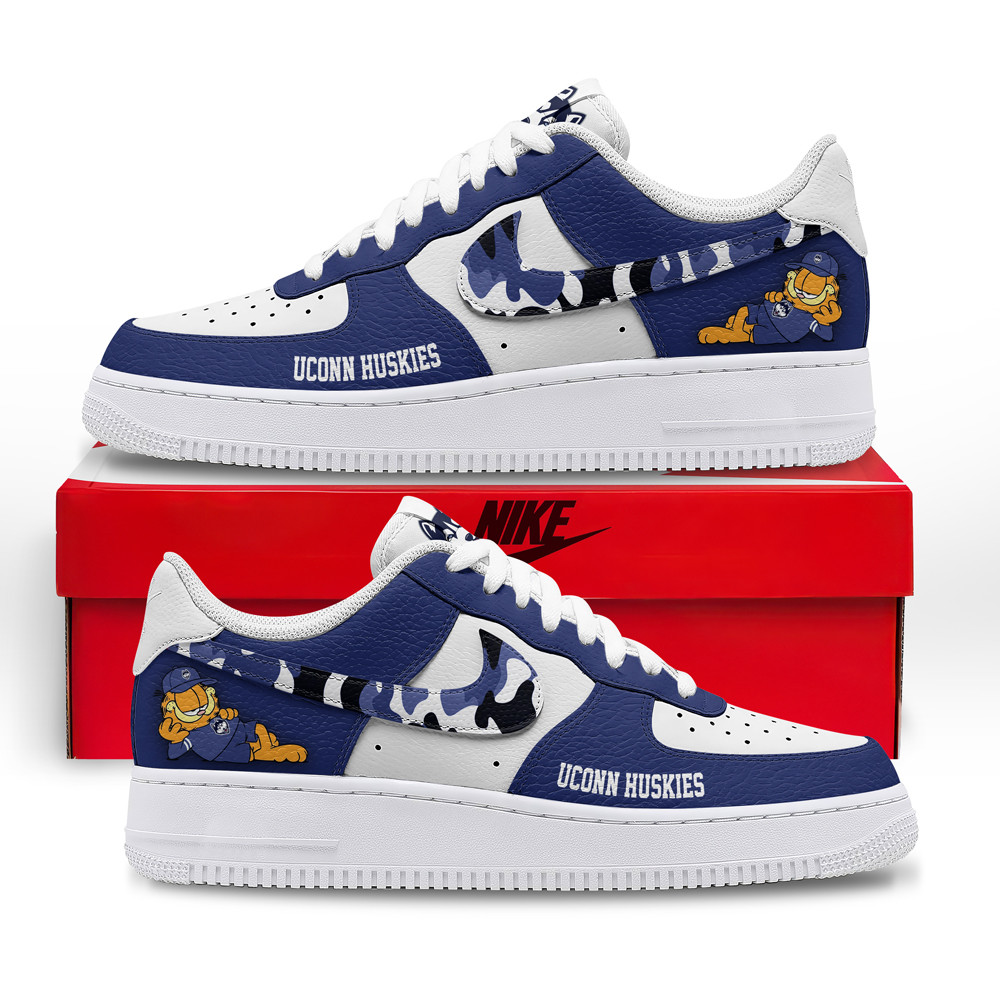 UConn Huskies – Premium NCAA Only Show Up AF1 Shoes – Limited Edition TTH190512