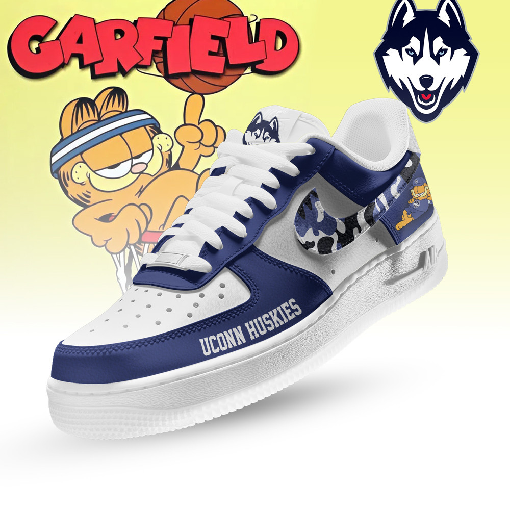 UConn Huskies – Premium NCAA Only Show Up AF1 Shoes – Limited Edition TTH190512 - Image 2