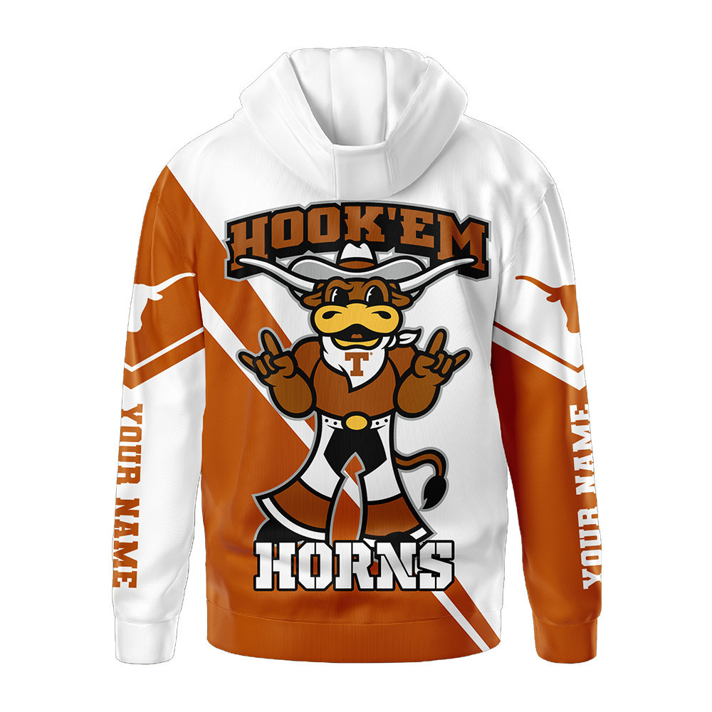 Texas Longhorns | Premium NCAA Duo Color Hoodie TTH2105147 - Image 3