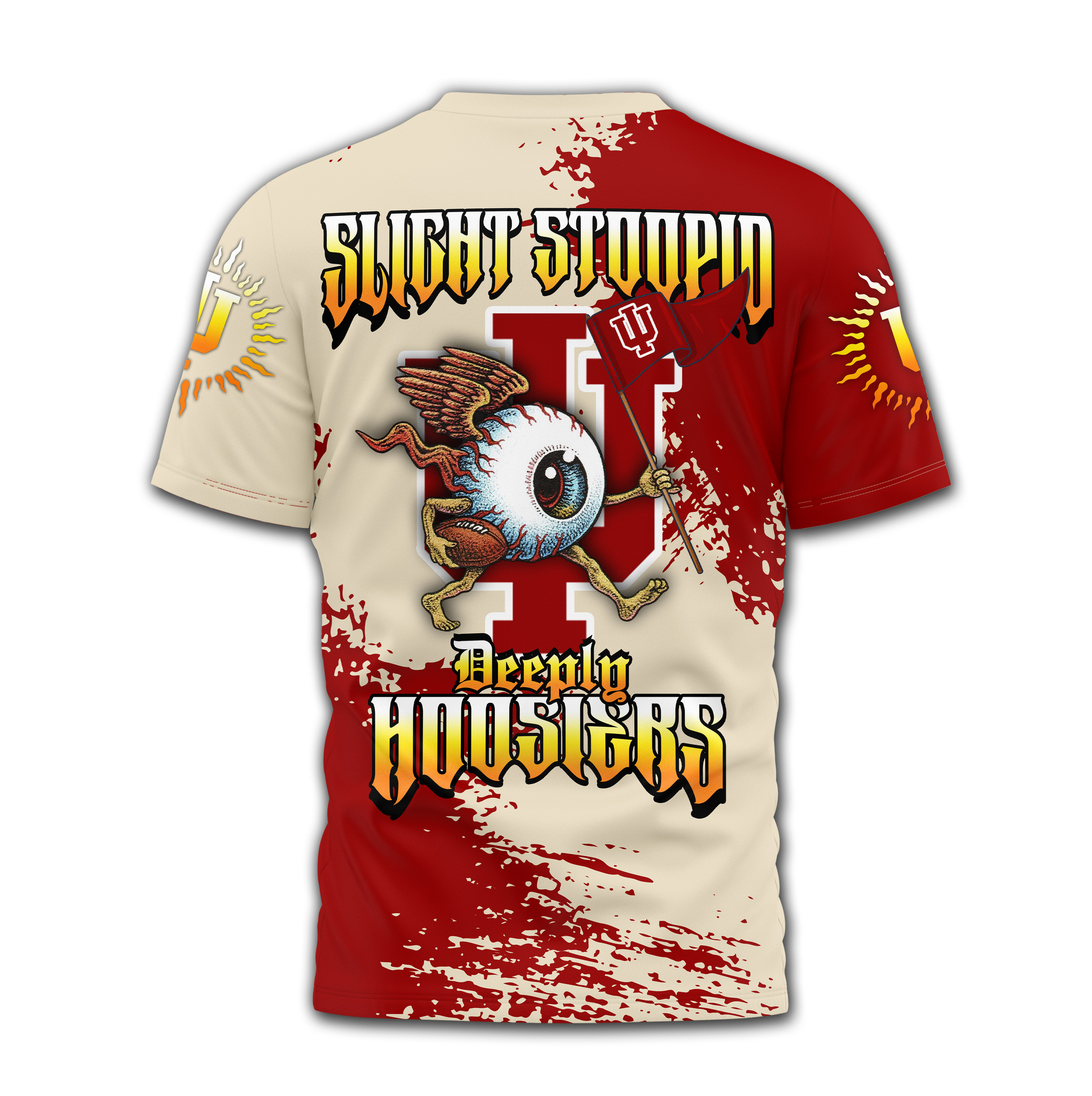Indiana Hoosiers | Premium NCAA Slightly Stoopid 3D T-Shirt TTH2105115 - Image 2