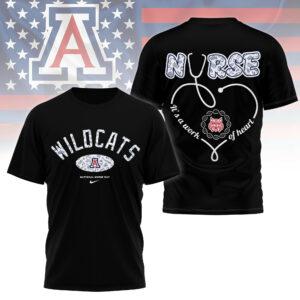 Arizona Wildcats | Premium Nurse Appreciation Day 3D Shirt TTH2105135