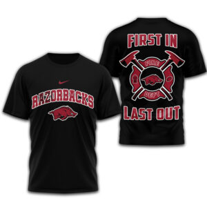 Arkansas Razorbacks | Premium Fire Dept 3D Shirt TTH2105153
