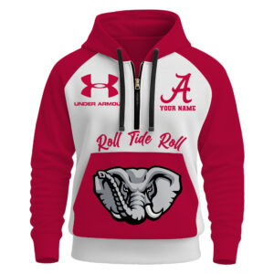Alabama Crimson Tide | Premium NCAA Under Armour Halfzip Hoodie TTH2105109