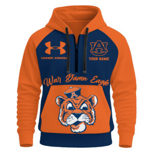 Auburn Tigers | Premium NCAA Under Armour Halfzip Hoodie TTH2105109