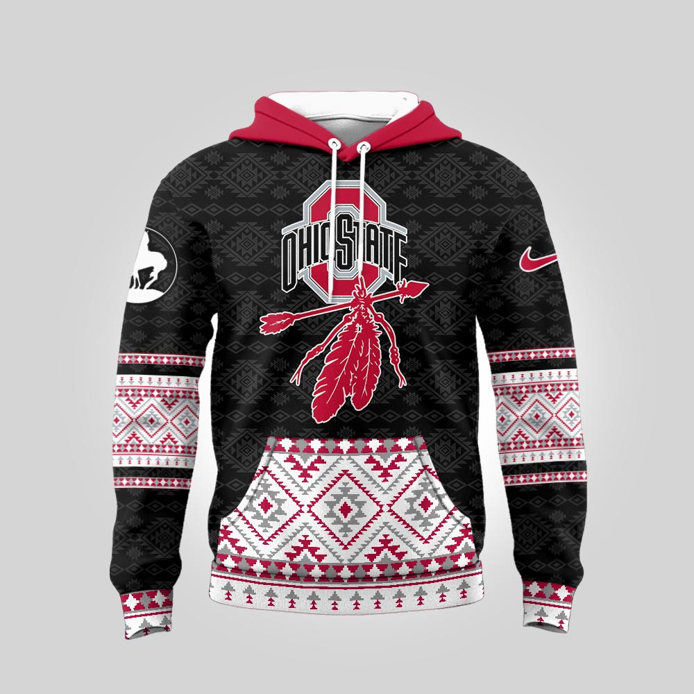 Ohio State Buckeyes | Premium NCAA Trail of Tears Awareness 3D Hoodie TTH2105125