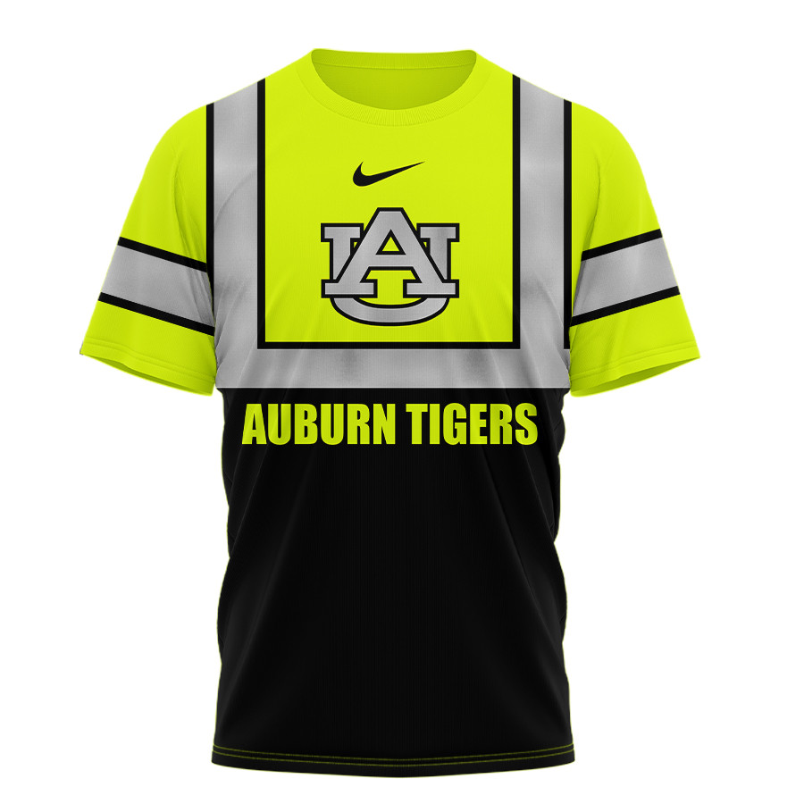 Auburn Tigers | Premium NCAA Hi Vis Safety 3D Shirt TTH2105131