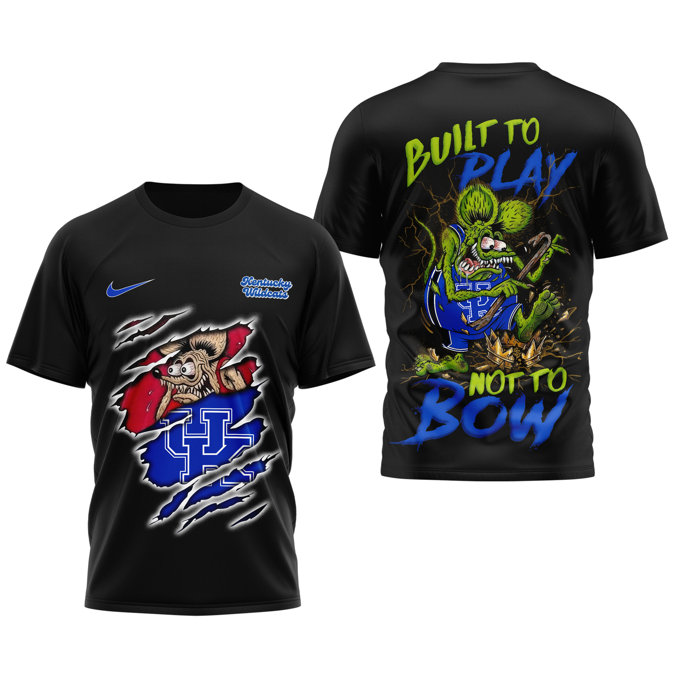Kentucky Wildcats | Premium NCAA Varsity Savage 3D Shirt TTH2105102 - Image 3