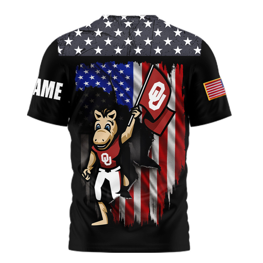 Oklahoma Sooners | Premium NCAA We The People T-Shirt TTH2105154 - Image 2