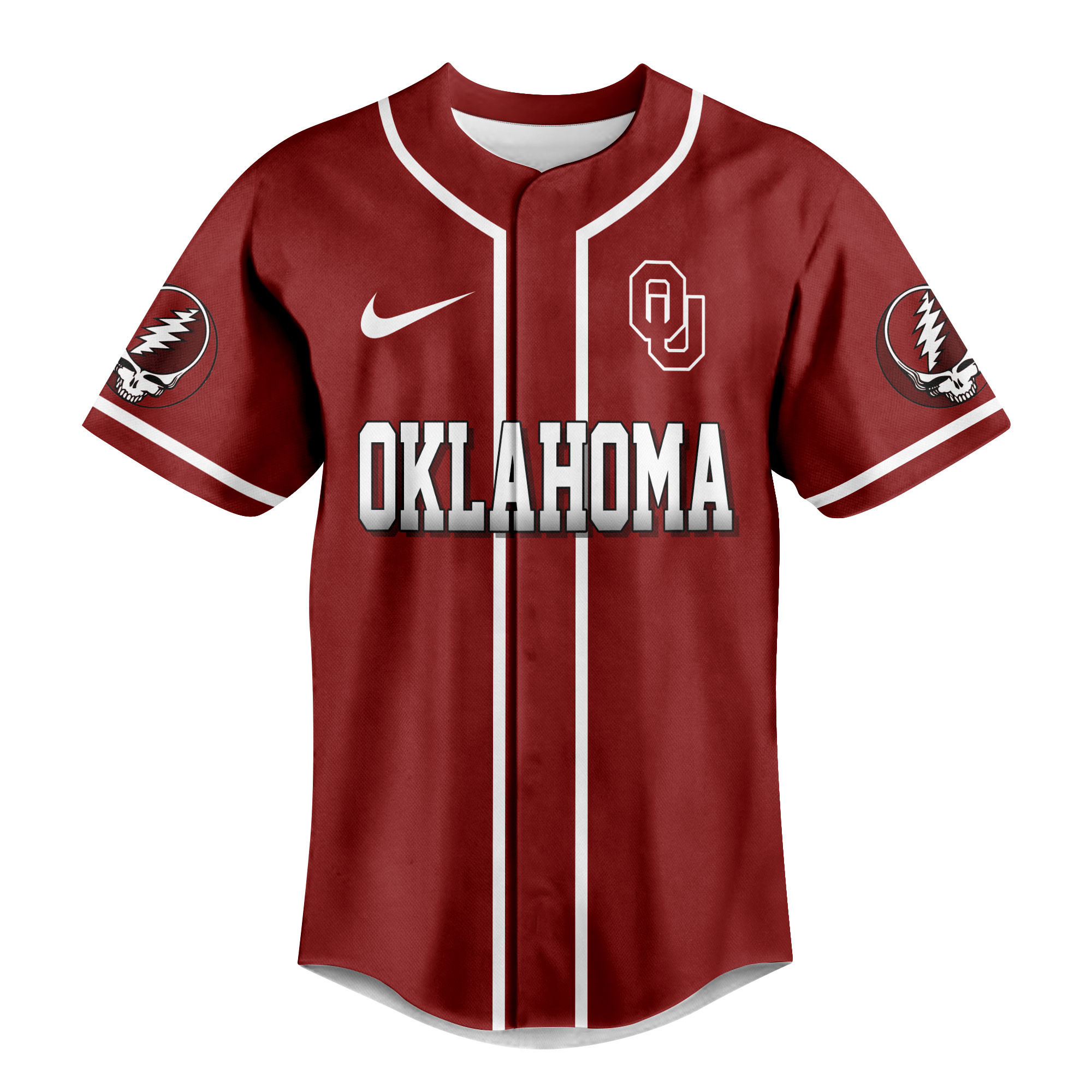 Oklahoma Sooners | Premium College Grateful Sports Jersey TTH2105107 - Image 3