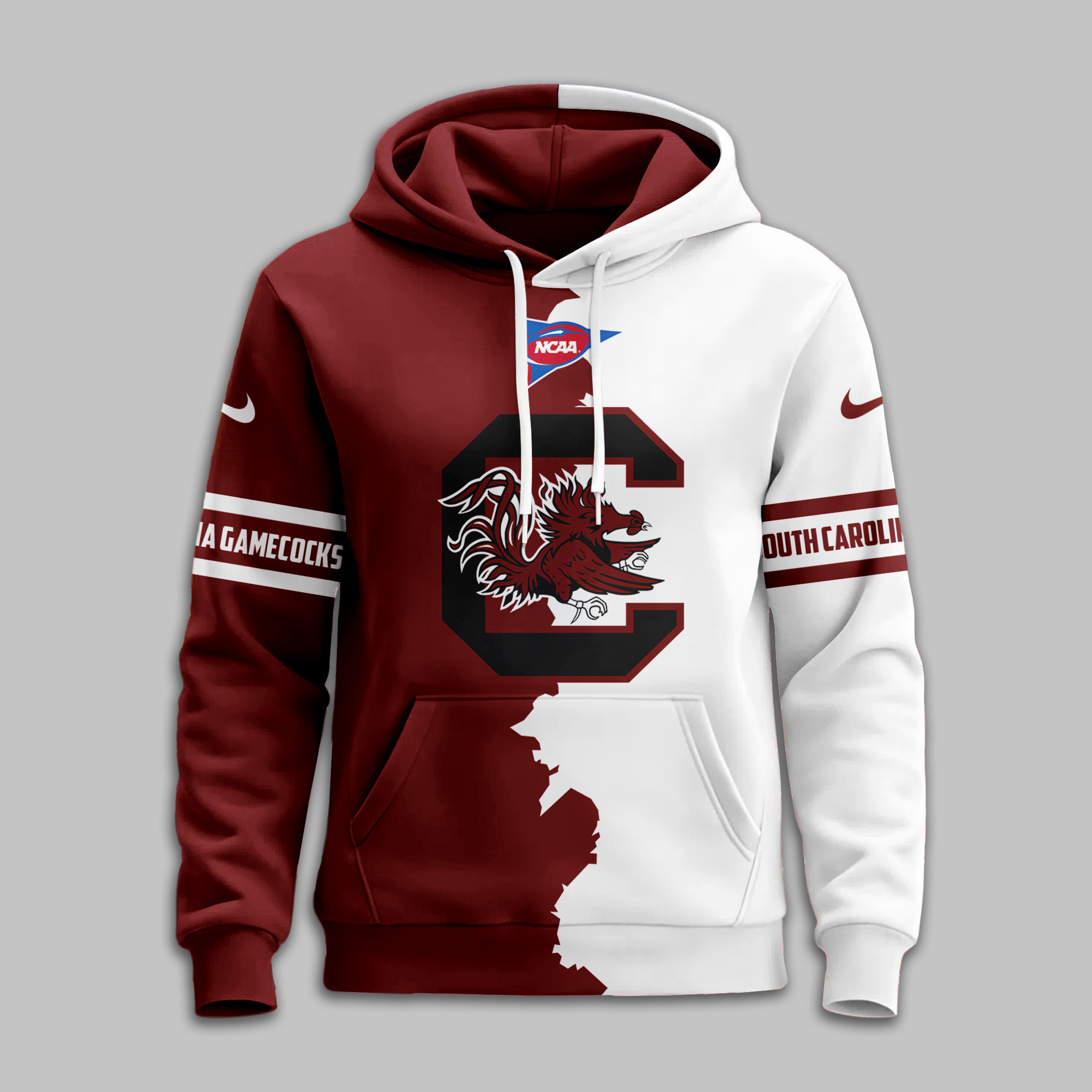 South Carolina Gamecocks | Premium NCAA Warrior Spirit Personalized Hoodie TTH2105170 - Image 2