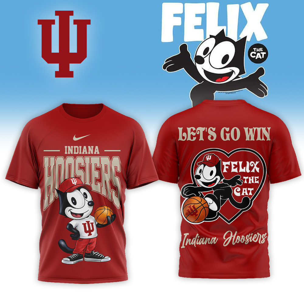 Indiana Hoosiers | Premium NCAA Hoop Felix Classic 3D Shirt TTH210588 - Image 2