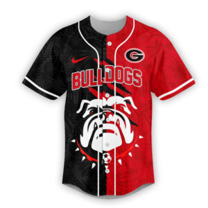 Georgia Bulldogs | Premium NCAA Special Split Colors Fan Jersey TTH2105121