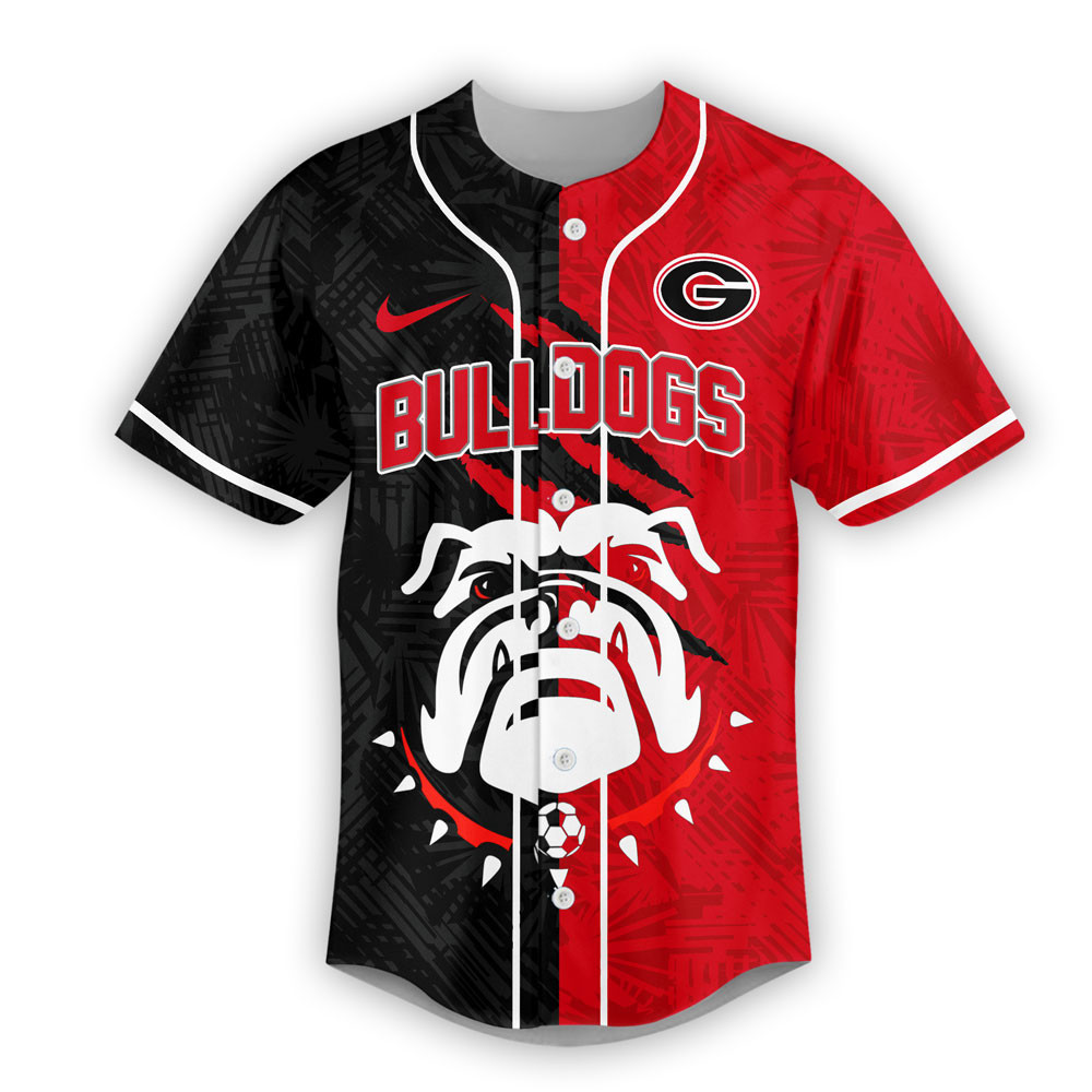 Georgia Bulldogs | Premium NCAA Special Split Colors Fan Jersey TTH2105121