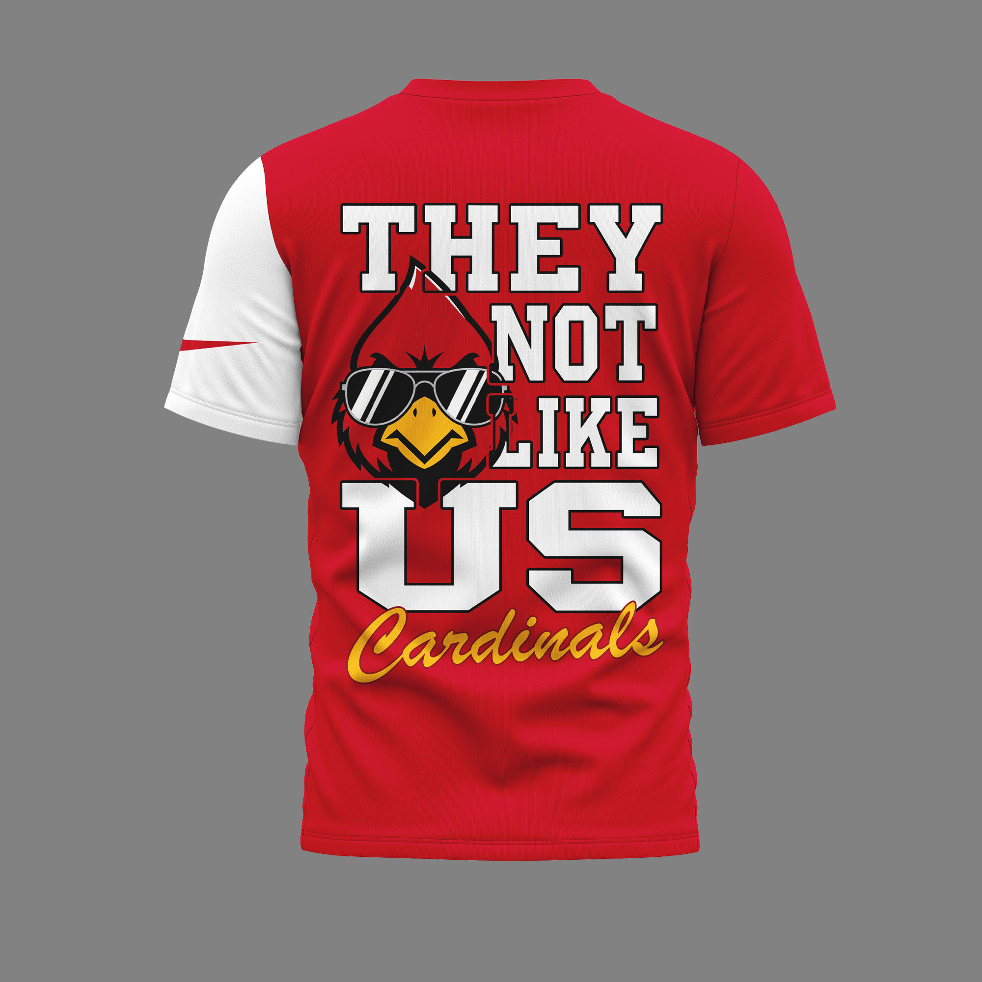 Louisville Cardinals | Premium NCAA They Not Like US Mascot Shirt TTH2105132 - Image 2