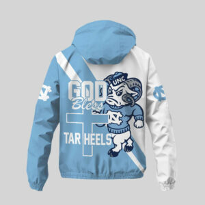 North Carolina Tar Heels | Premium NCAA God Bless My Team Windbreaker Jacket TTH2105158